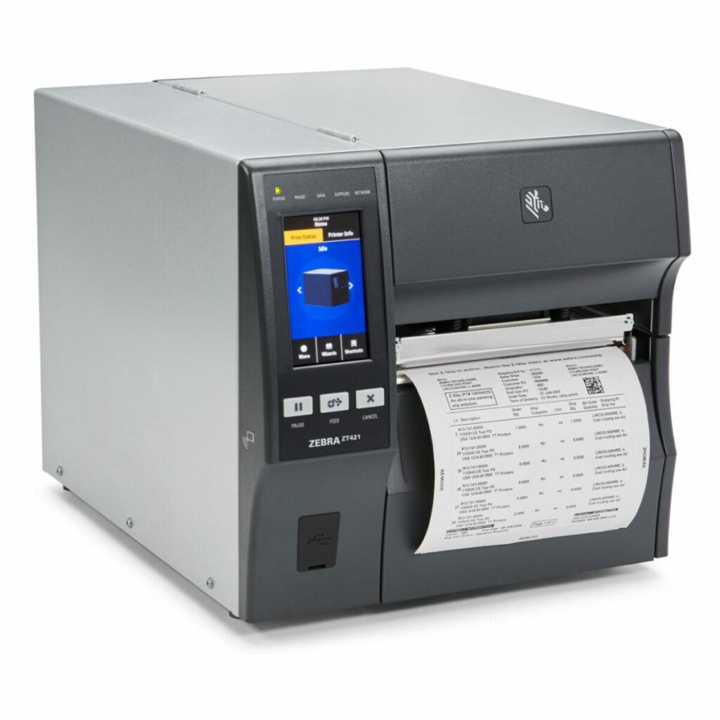 Zebra ZT400-Series Industrial Printer